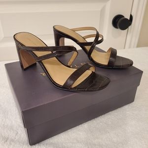 Ann Taylor Lds Slip On Leather Shoes